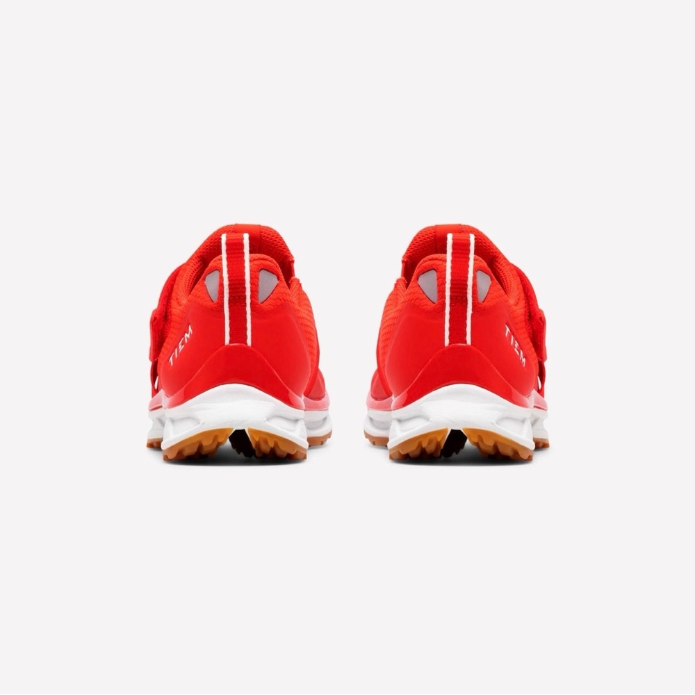 Red Athletic Slip-On Sneakers - Picture 5 of 5